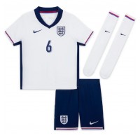 England Marc Guehi #6 Fußballbekleidung Heimtrikot Kinder EM 2024 Kurzarm (+ kurze hosen)